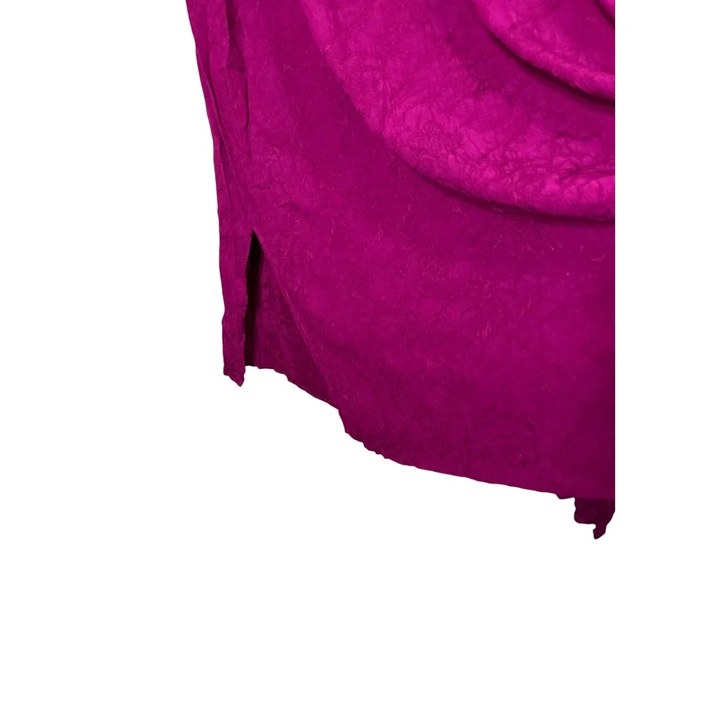 KSL Karin Stevens 2 Piece Dress Set Plus Size‎ 20W Magenta Maxi Dress Blouse